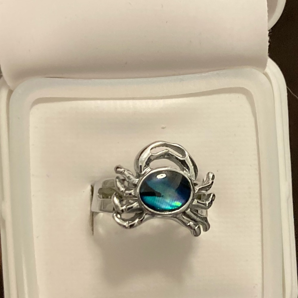 Nautical Crab Ring